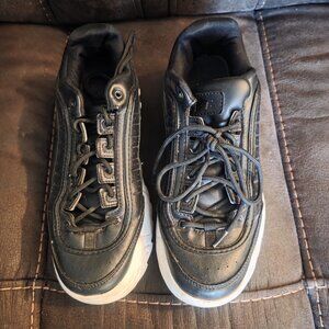 Avia Womens ALC-Diva Cross Training Shoes Black WMAI19ES025 Low Top Lace Up 11